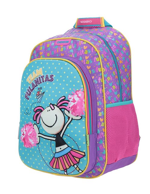 Mochila Chenson Fulanitos morada en Liverpool