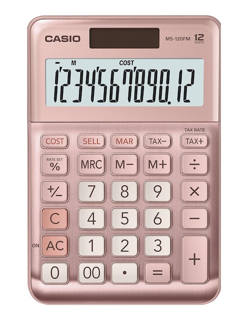 Calculadora Casio rosa