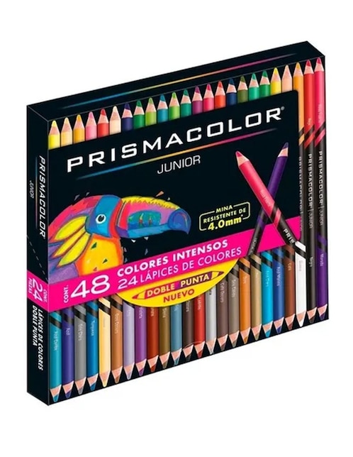  Lápices de colores   piezas   colores Prismacolor Junior Doble Punta