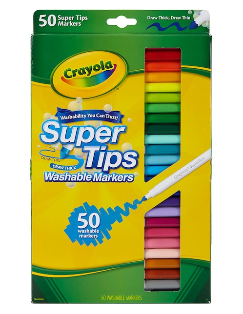 Set de plumones Crayola Super Tips