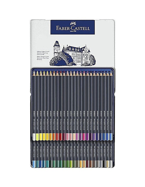 Set lápices de colores Faber-Castell hexagonal 36 piezas
