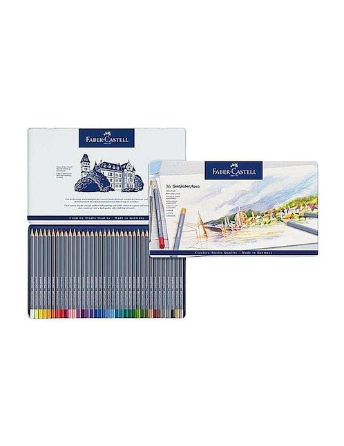 Set lápices de colores Faber-Castell hexagonal 2B 36 piezas