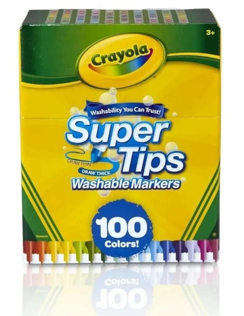 Set 100 plumones Crayola
