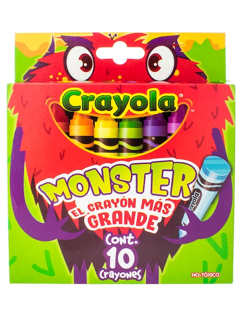 Crayolas Crayola Monster 10 piezas