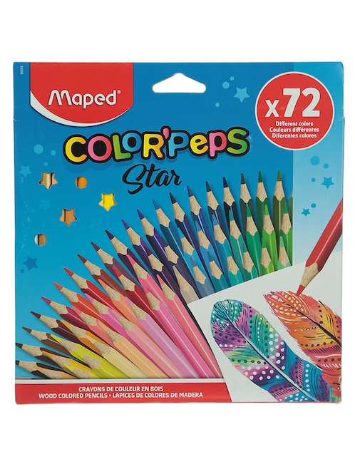 Set lápices de colores Maped Color'Peps 72 piezas