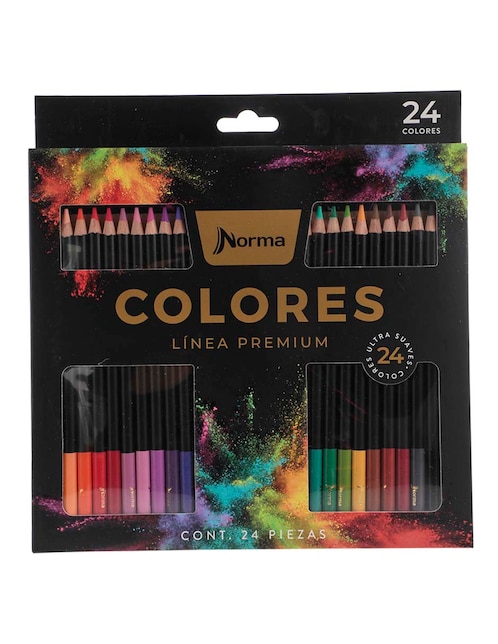 Set lápiz de color Norma Línea Premium 24 piezas