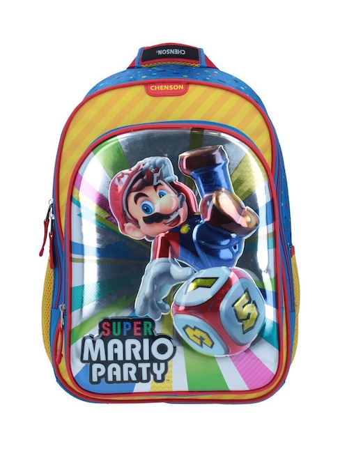 Mochila escolar Mario Bros Chenson Party