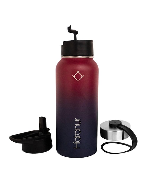 Termo Hidranur de acero inoxidable con tapa rosca 940 ml