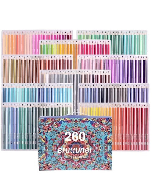 Set lápices de color Lab.G redondos HB 520 piezas