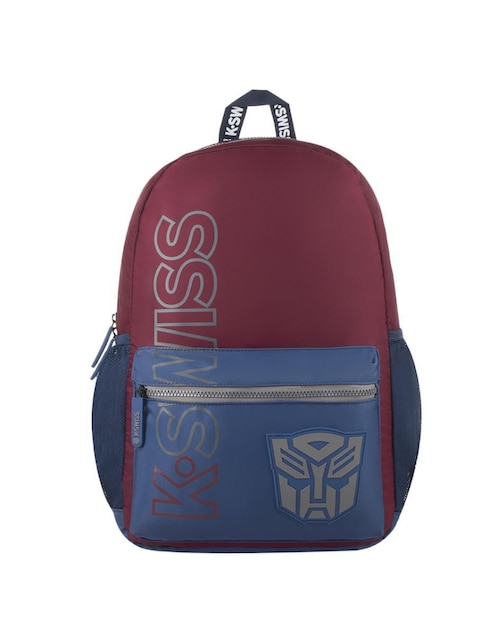 Mochila escolar Transformers K-Swiss