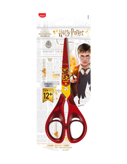 Tijeras escolares Maped Harry Potter punta redonda y puntiaguda 466900