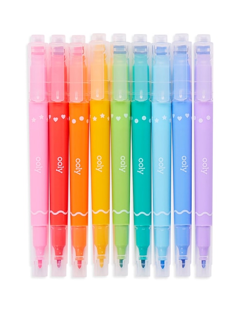 Marcador base agua Ooly 9 piezas