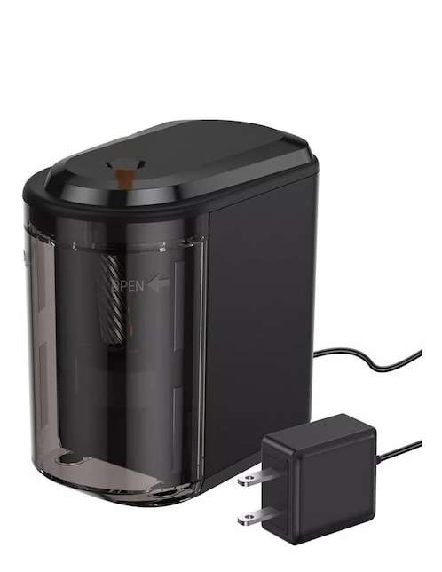 Sacapuntas eléctrico de plástico