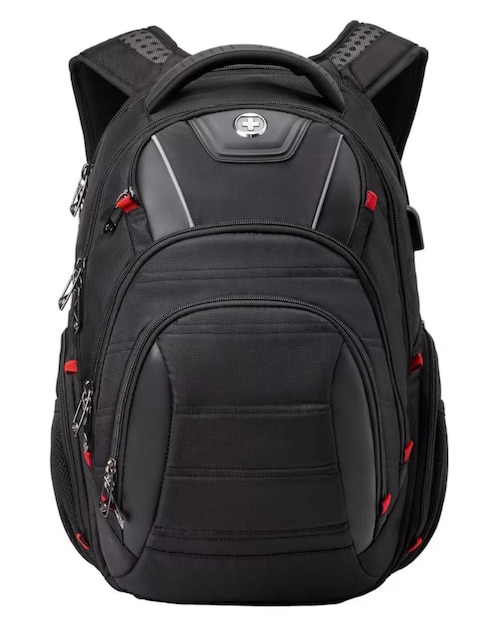 Mochila para viaje Swiss Digital impermeable unisex