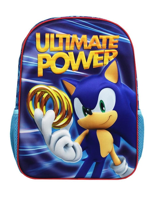 Mochila escolar Sonic Techzone unisex