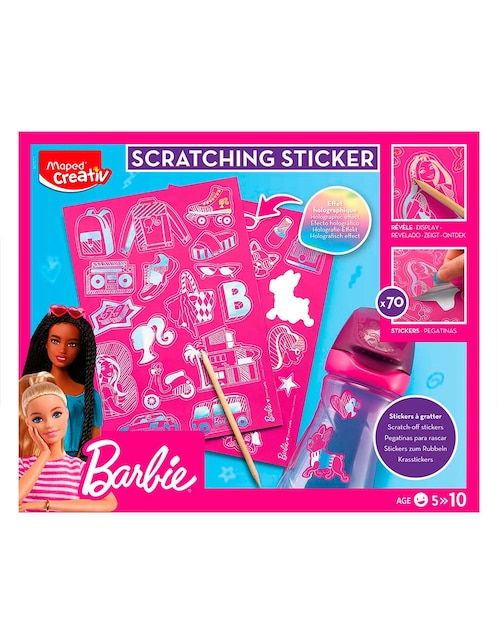 Sticker Barbie Maped Creativ