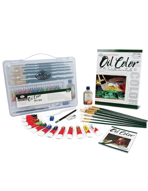Pinturas óleo Royal Langnickel Essentials Clearview 26 piezas