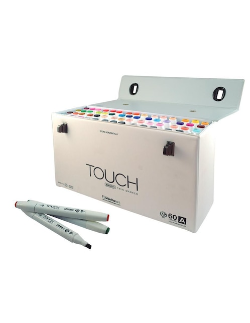 Tinta Shin Han Touch Twin Marker 60 piezas