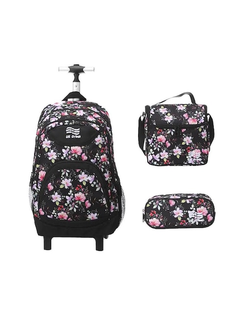 Set mochila escolar Us Urban Mt010-21 unisex