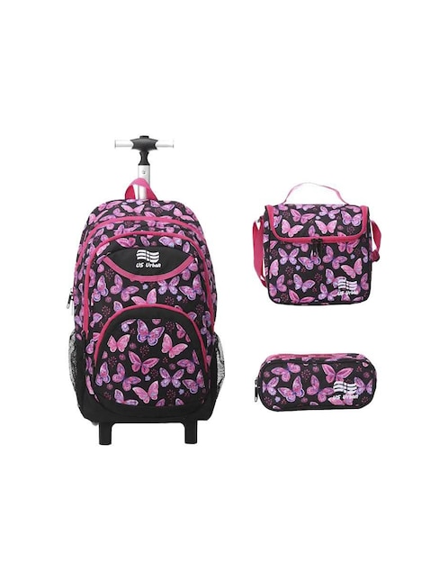 Set mochila escolar US Urban MT010-16