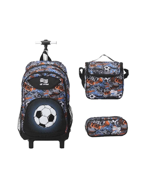 Set mochila escolar US Urban MT010-11