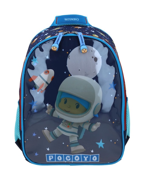 Mochila escolar Pocoyo Chenson Aut