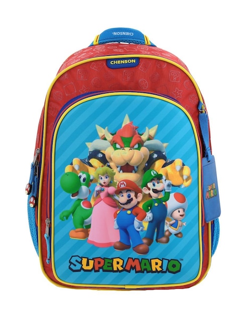 Mochila escolar Mario and Friends Chenson Squat unisex