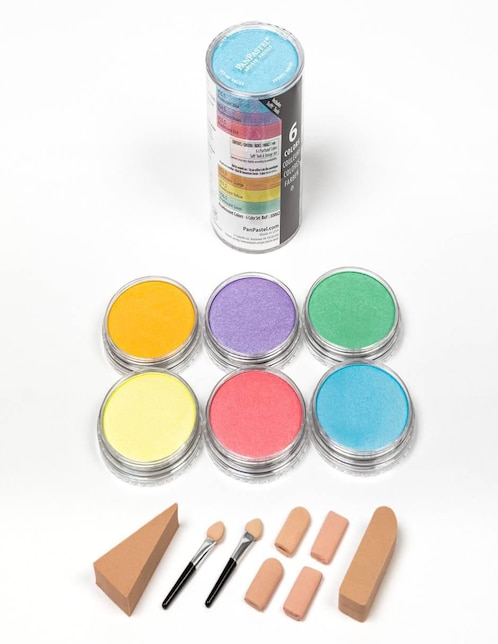 PANPASTEL Pintura acrílica Panpastel Perlas 6 piezas