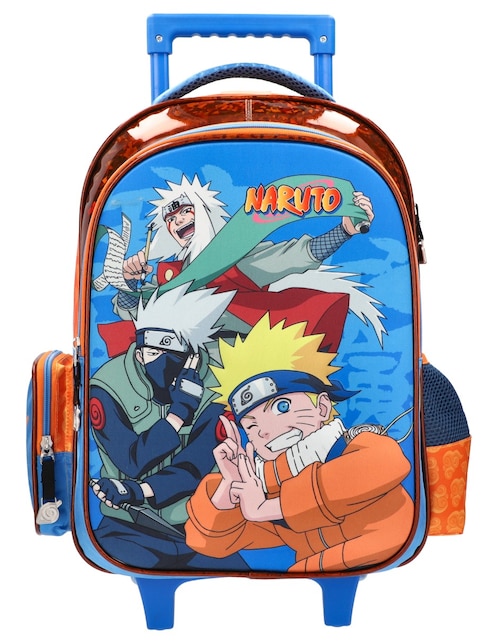 Mochila con ruedas escolar Naruto Yadatex