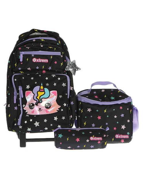 Set mochila escolar Xtrem Newrun Pack unisex