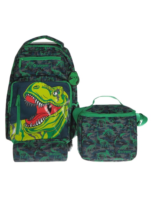 Set mochila escolar Xtrem Newrun Pack unisex