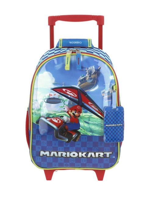 Mochila escolar Mario Kart Flewn unisex