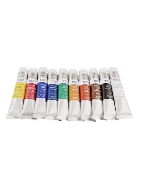 Pinturas óleo Winsor & Newton Winton 10 piezas