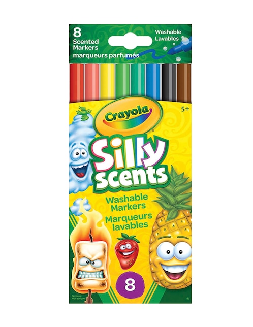 Set lápices Crayola Silly Scents 8 piezas