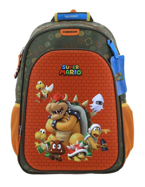 Mochila escolar Mario Bros Chenson Thorin unisex