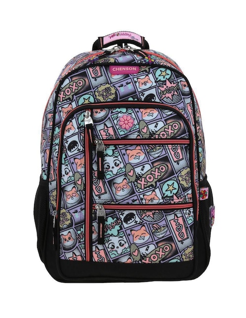 Mochila escolar Happy Girl Chenson Original  Mixco unisex