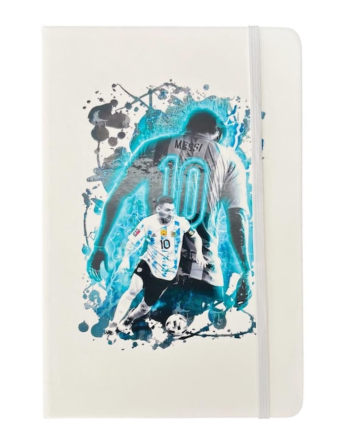 Libreta Macarena Brand Messi hoja rayada