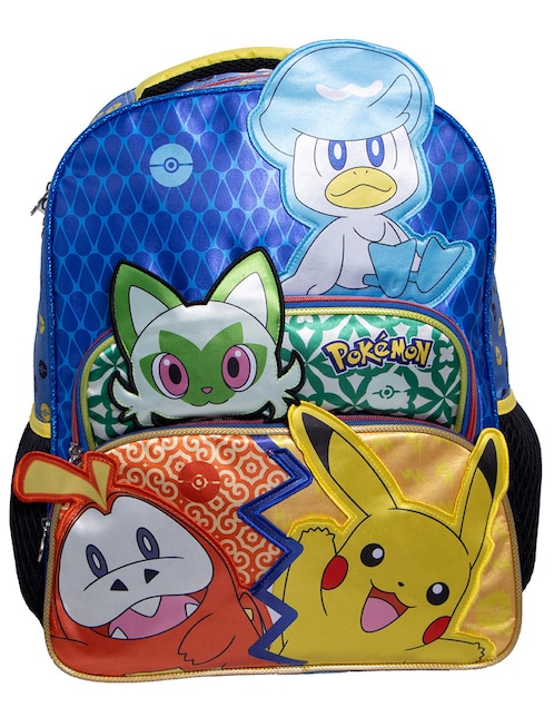 Mochila escolar Pokémon Ruz Picachu Personajes para niño