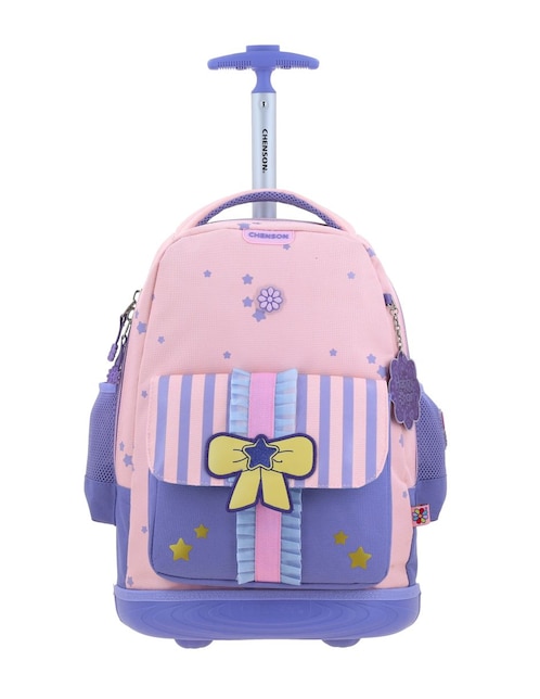Mochila con ruedas escolar Happy Girl Chenson Duva para niña