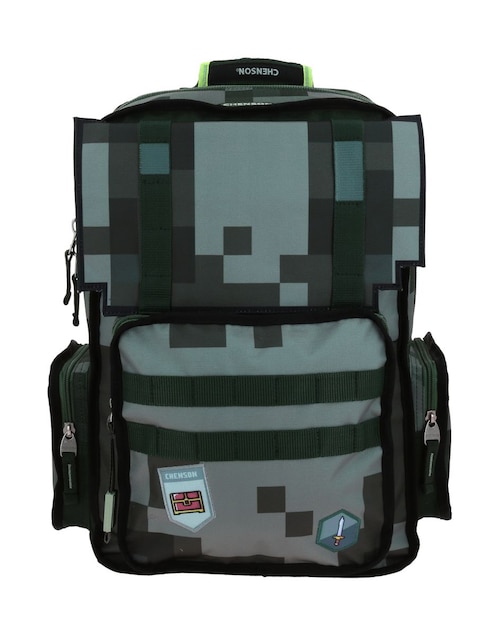 Mochila escolar Chenson Pixels para niño
