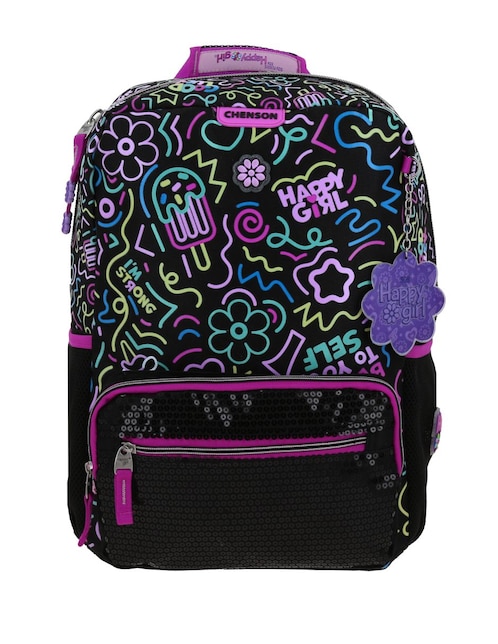 Mochila escolar Happy Girl Chenson Nion para niña