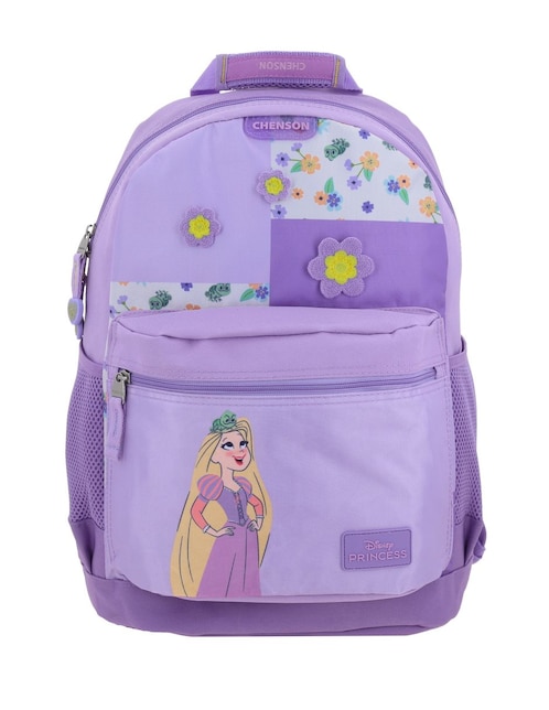 Mochila escolar Princesas Chenson Rapunzel para niña