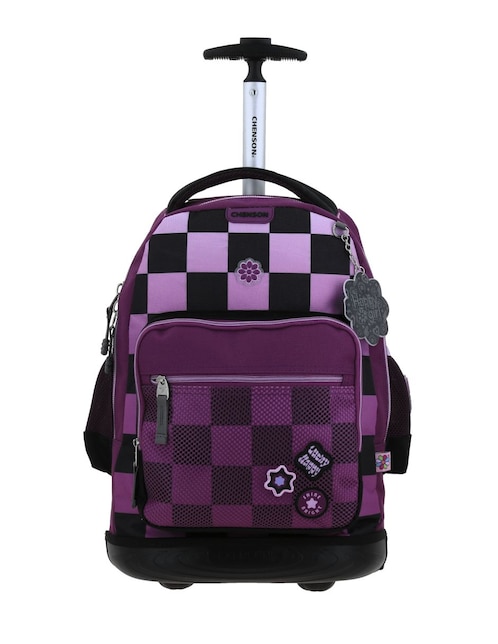 Mochila con ruedas escolar Happy Girl Chenson Strong para niña