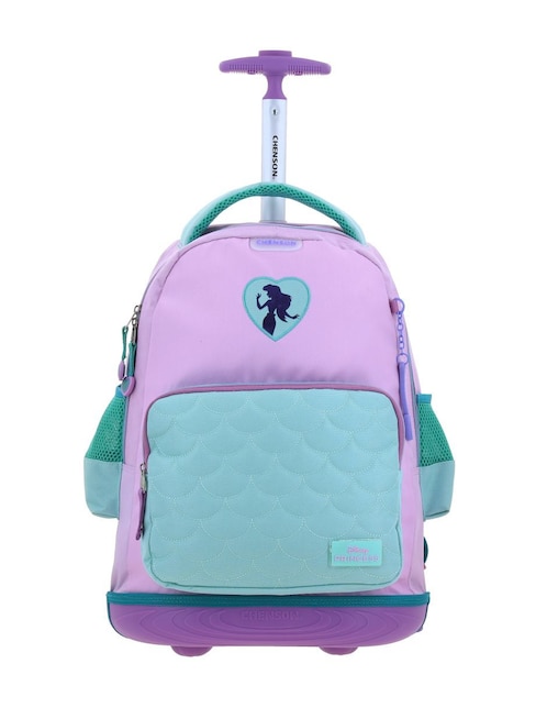 Mochila escolar Princesas Chenson Ariel para niña