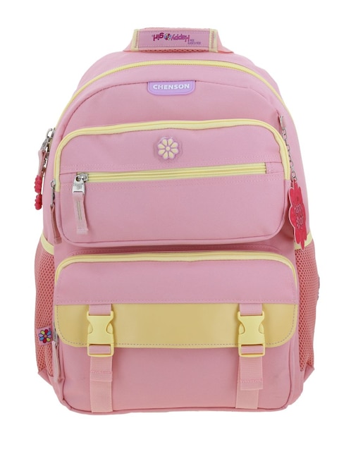 Mochila escolar Happy Girl Chenson Dotte para niña