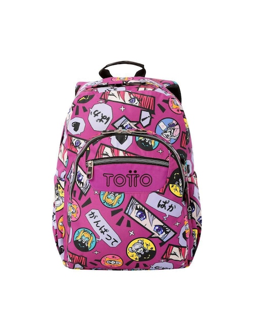 Mochila escolar Totto Acuarela para niña