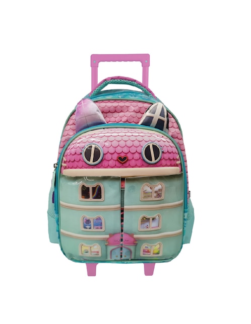 Mochila con ruedas escolar Gabby'S Dollhouse Fotorama Welcome To The Doll House Con Ruedas unisex