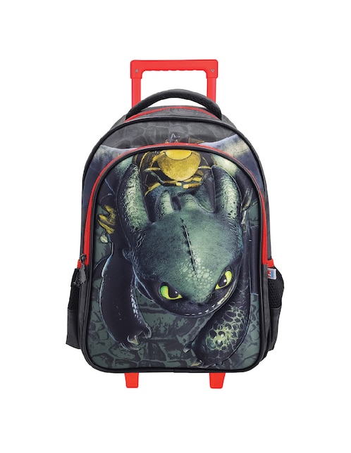 Mochila con ruedas escolar Cómo entrenar a tu dragón Fotorama NIGHT FURY CON RUEDAS unisex