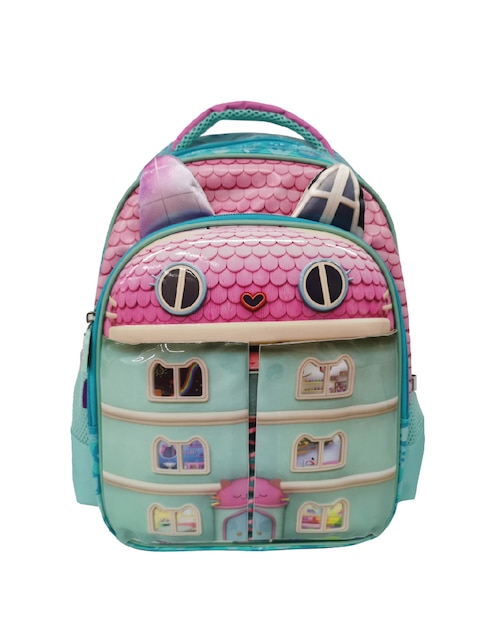 Mochila escolar Gabby'S Dollhouse Fotorama Welcome To The Doll House unisex