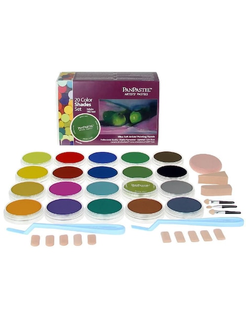 Pasteles Panpastel Soft 20 piezas